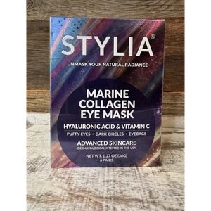 Stylia Marine Collagen Eye Mask | 6 pairs | Stocking Stuffer Idea
